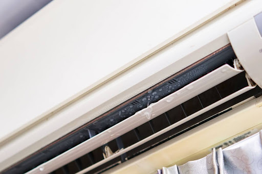AC unit leaking water.